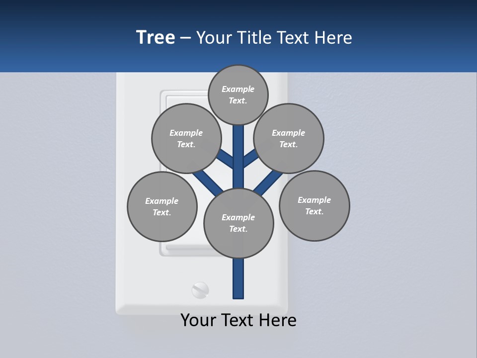 Monitor Electricity Business PowerPoint Template