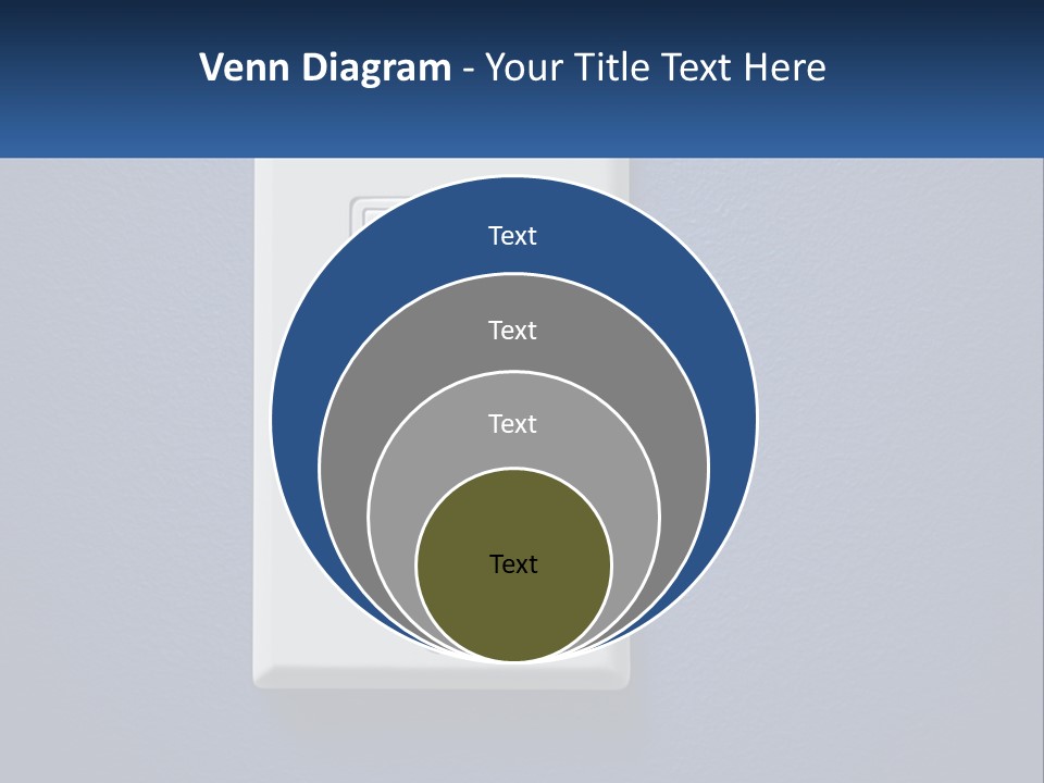 Monitor Electricity Business PowerPoint Template