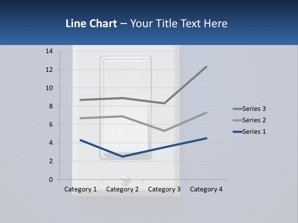 Monitor Electricity Business PowerPoint Template