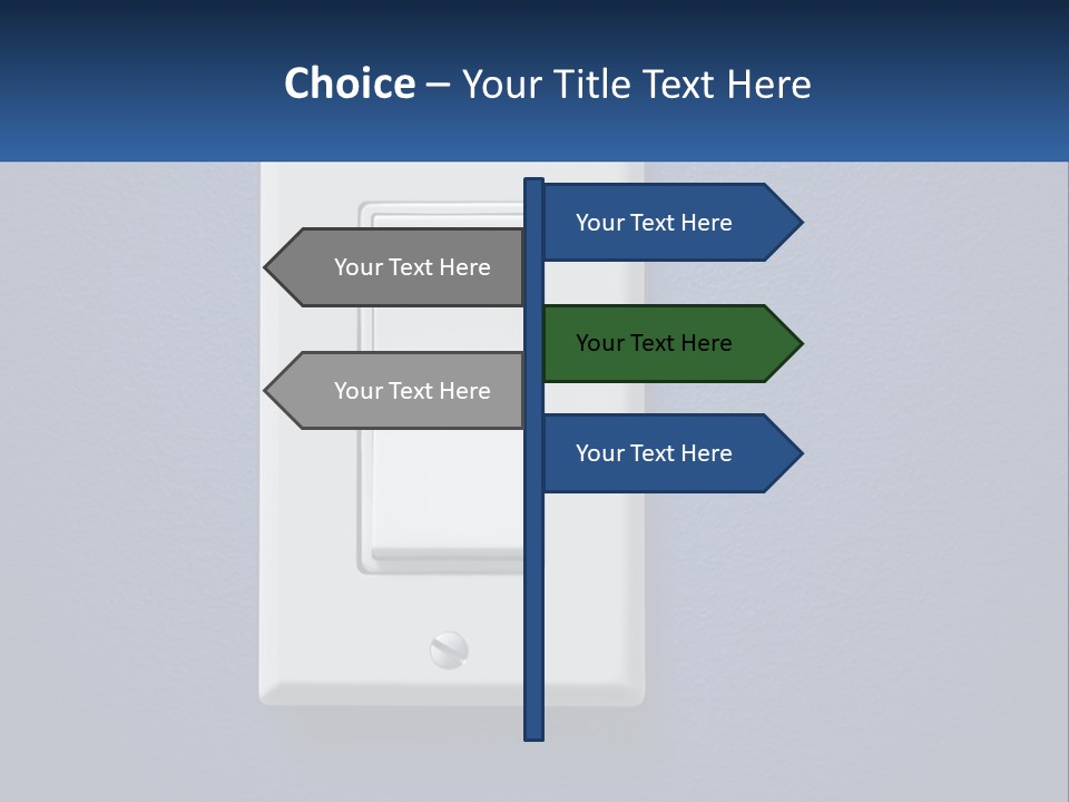 Monitor Electricity Business PowerPoint Template