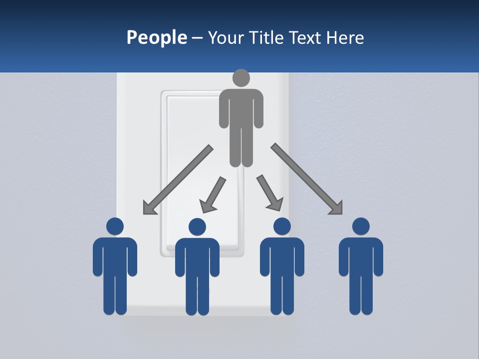 Monitor Electricity Business PowerPoint Template