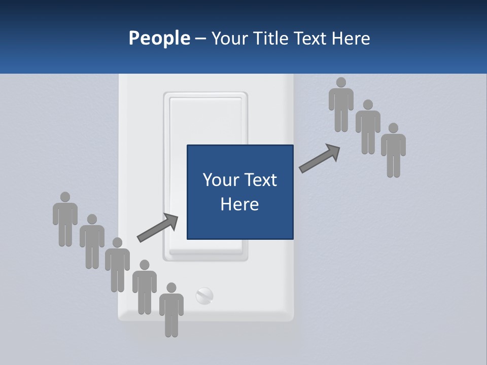 Monitor Electricity Business PowerPoint Template