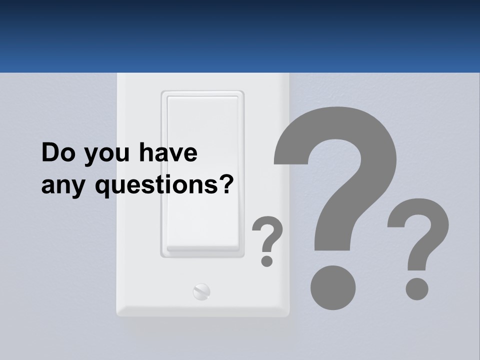 Monitor Electricity Business PowerPoint Template