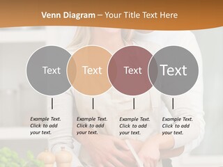 A Man And Woman Cutting Vegetables On A Cutting Board PowerPoint Template