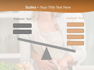 A Man And Woman Cutting Vegetables On A Cutting Board PowerPoint Template