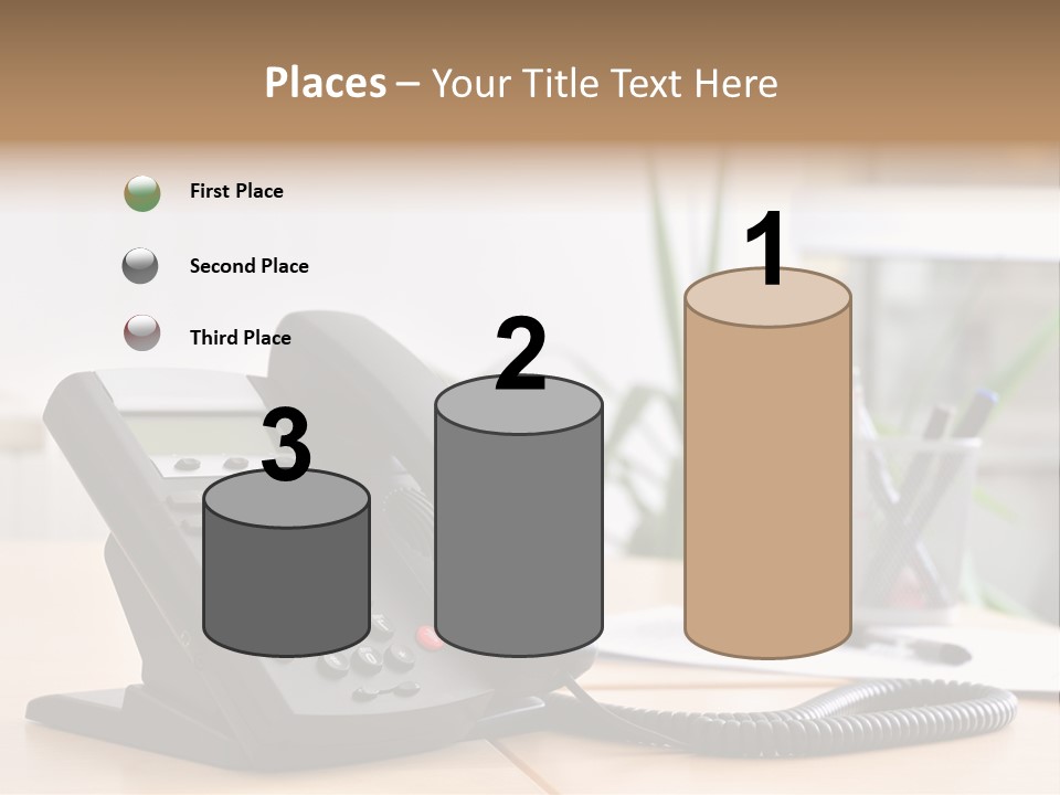 Communicate Internet Receiver PowerPoint Template