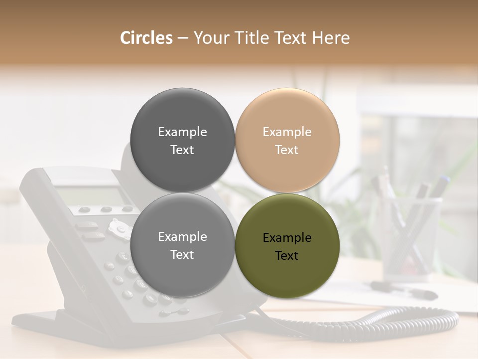 Communicate Internet Receiver PowerPoint Template