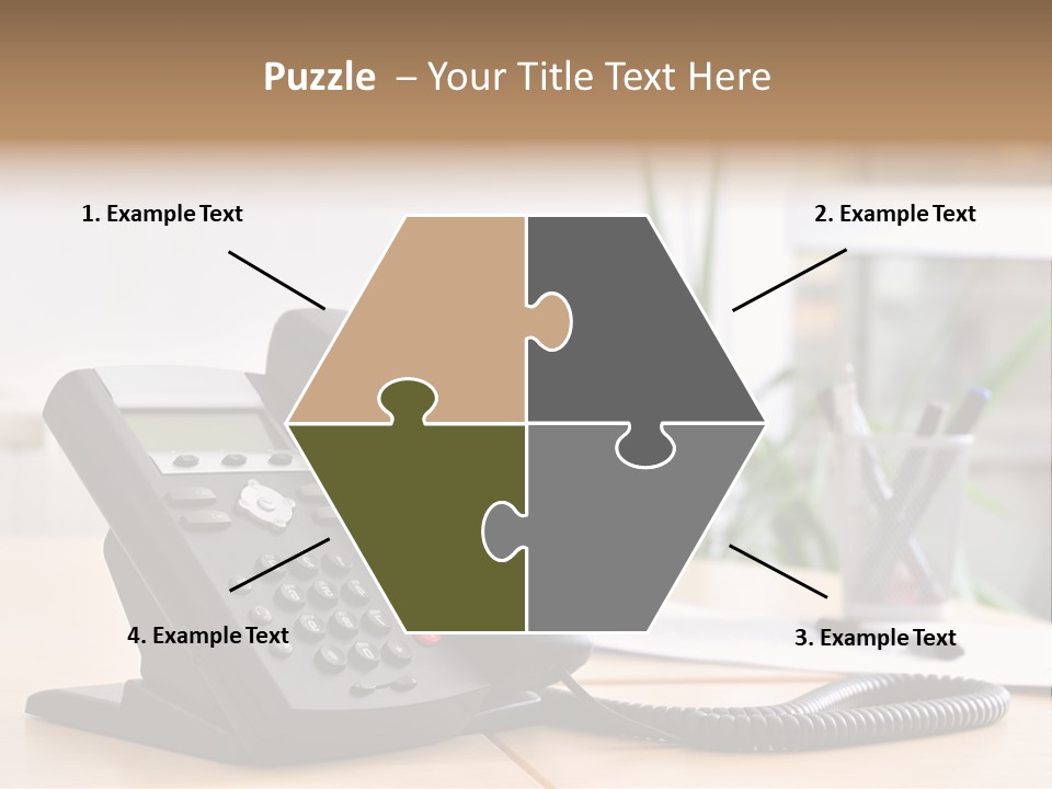 Communicate Internet Receiver PowerPoint Template