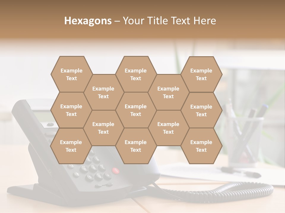 Communicate Internet Receiver PowerPoint Template