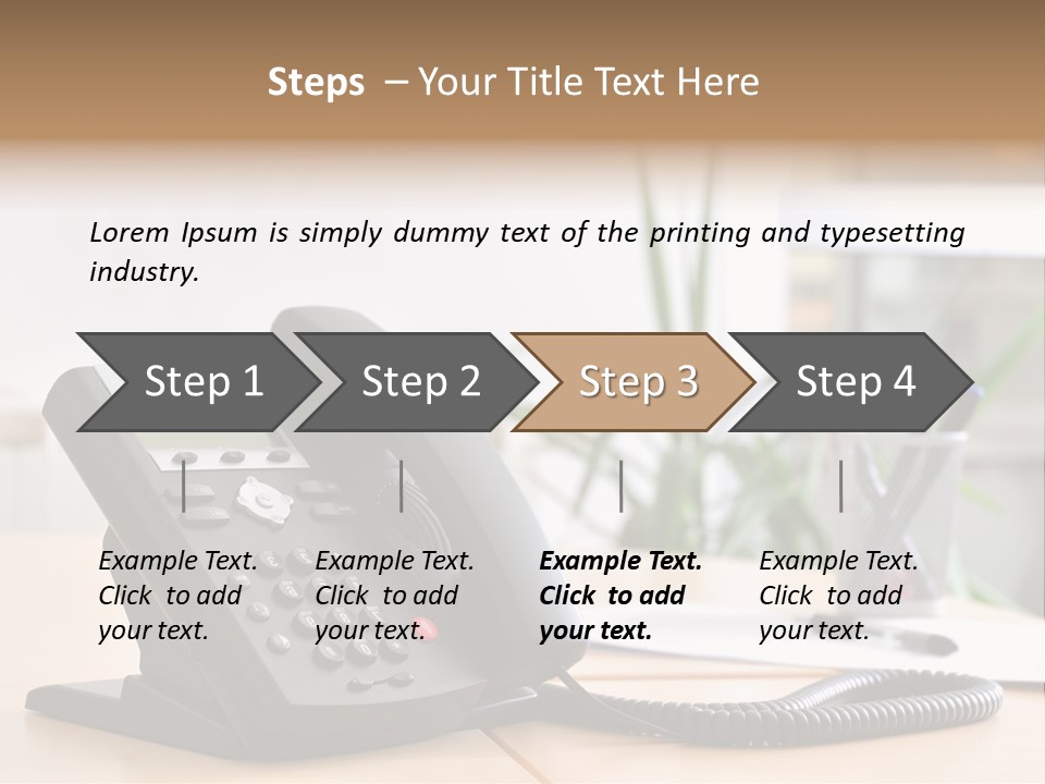 Communicate Internet Receiver PowerPoint Template