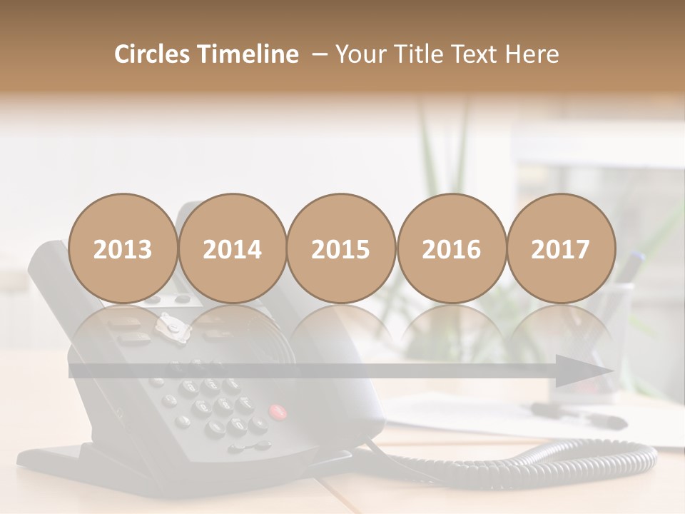 Communicate Internet Receiver PowerPoint Template