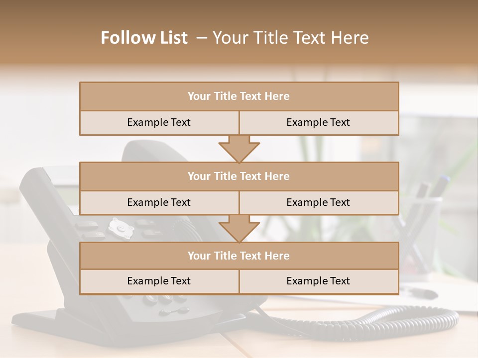 Communicate Internet Receiver PowerPoint Template