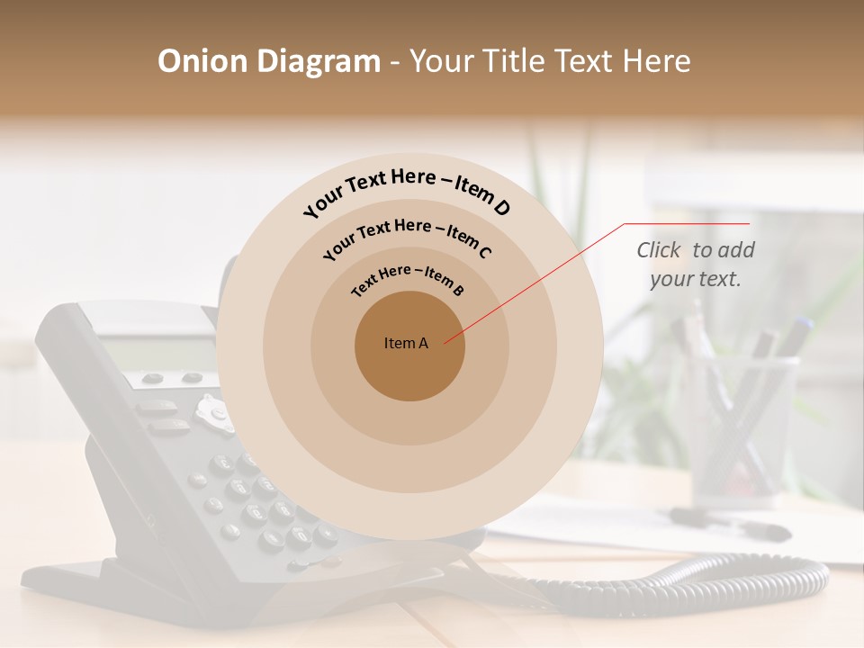 Communicate Internet Receiver PowerPoint Template