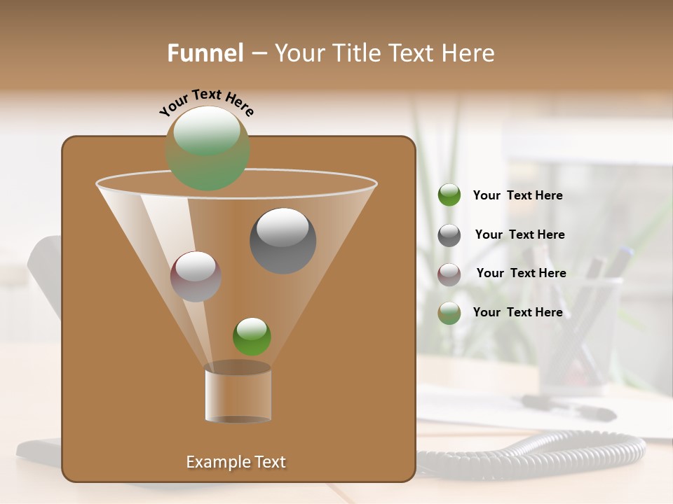 Communicate Internet Receiver PowerPoint Template