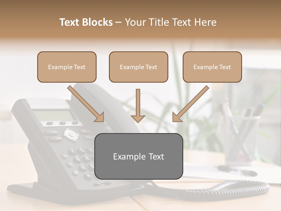 Communicate Internet Receiver PowerPoint Template