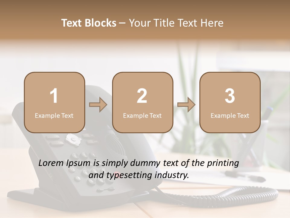 Communicate Internet Receiver PowerPoint Template