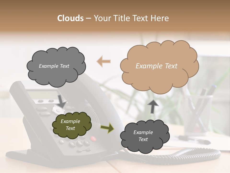 Communicate Internet Receiver PowerPoint Template