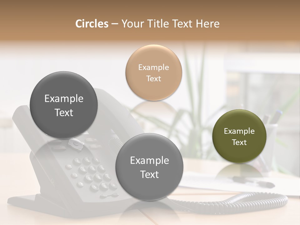 Communicate Internet Receiver PowerPoint Template