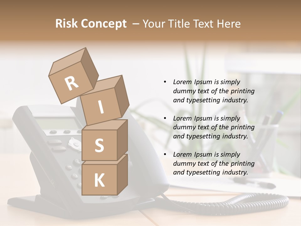 Communicate Internet Receiver PowerPoint Template