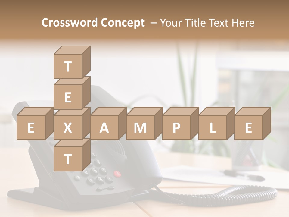 Communicate Internet Receiver PowerPoint Template