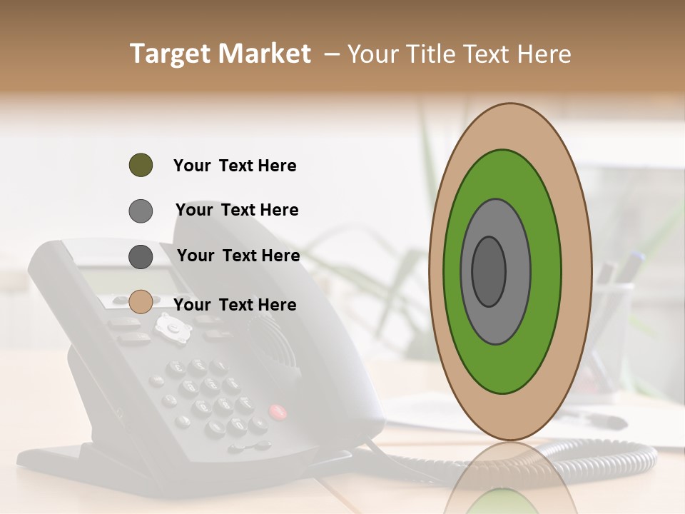 Communicate Internet Receiver PowerPoint Template