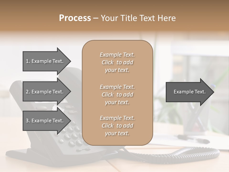 Communicate Internet Receiver PowerPoint Template