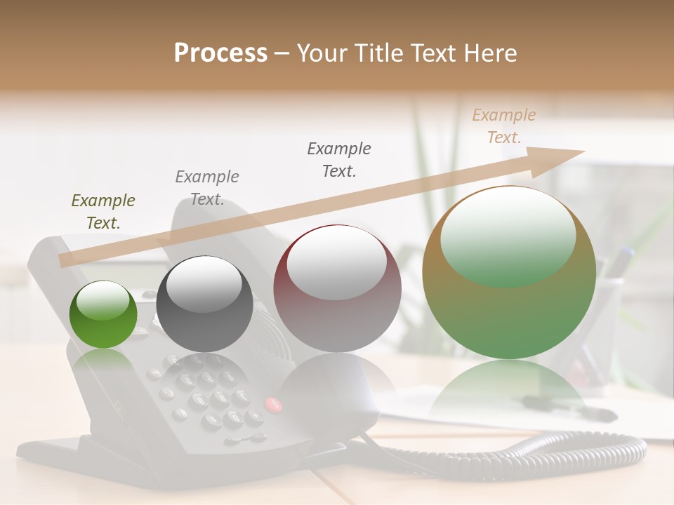 Communicate Internet Receiver PowerPoint Template
