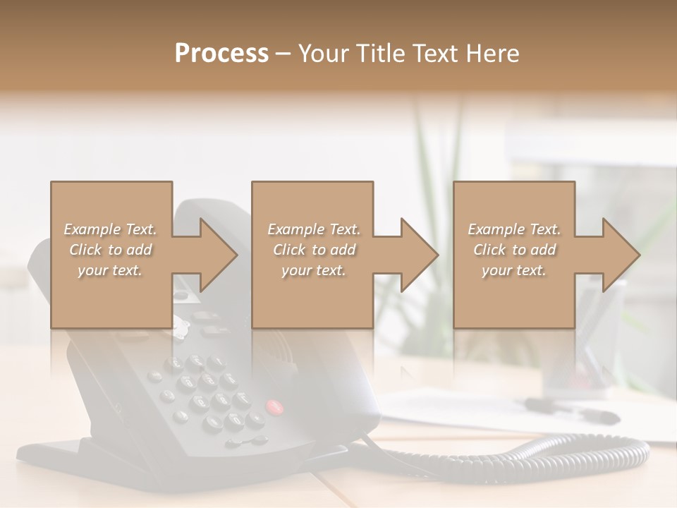 Communicate Internet Receiver PowerPoint Template