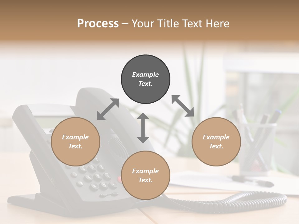 Communicate Internet Receiver PowerPoint Template