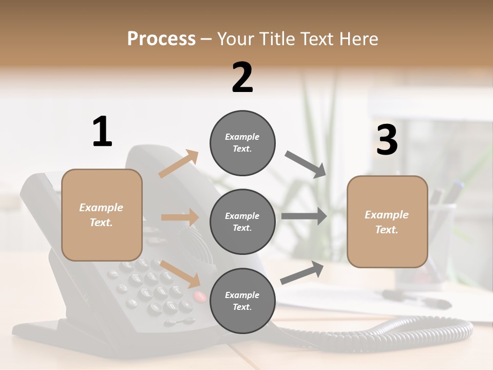 Communicate Internet Receiver PowerPoint Template