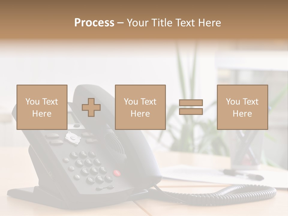 Communicate Internet Receiver PowerPoint Template