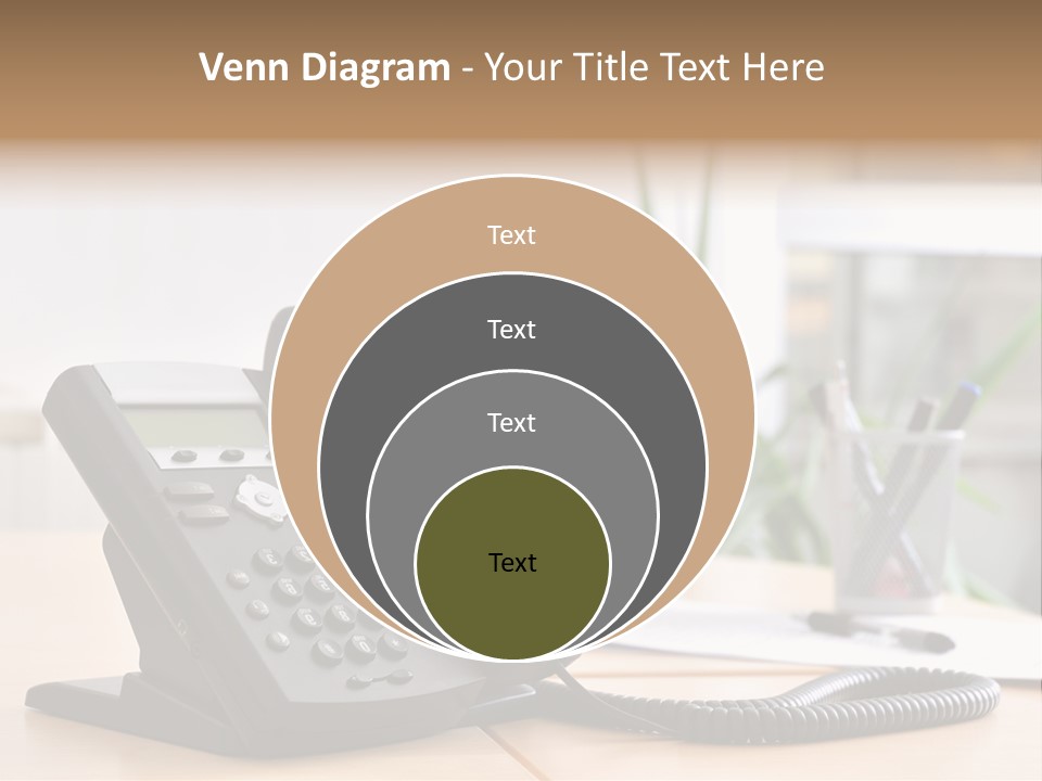 Communicate Internet Receiver PowerPoint Template