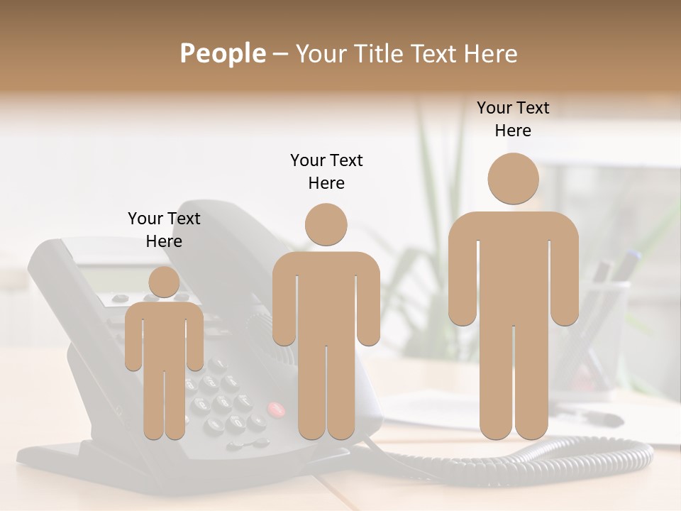 Communicate Internet Receiver PowerPoint Template