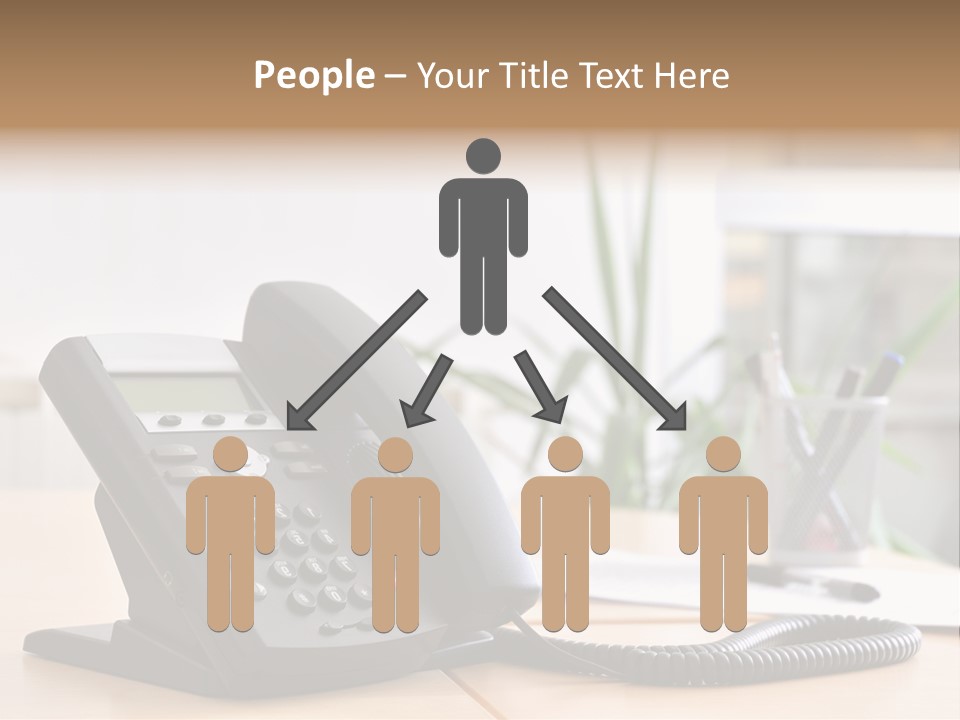 Communicate Internet Receiver PowerPoint Template