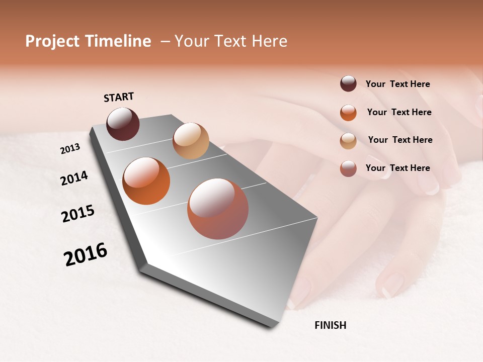 Thumb Glamour Perfection PowerPoint Template