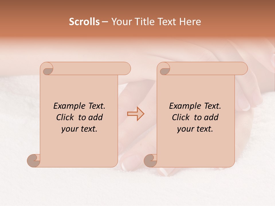 Thumb Glamour Perfection PowerPoint Template