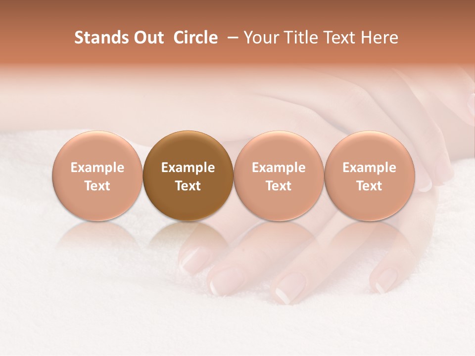 Thumb Glamour Perfection PowerPoint Template