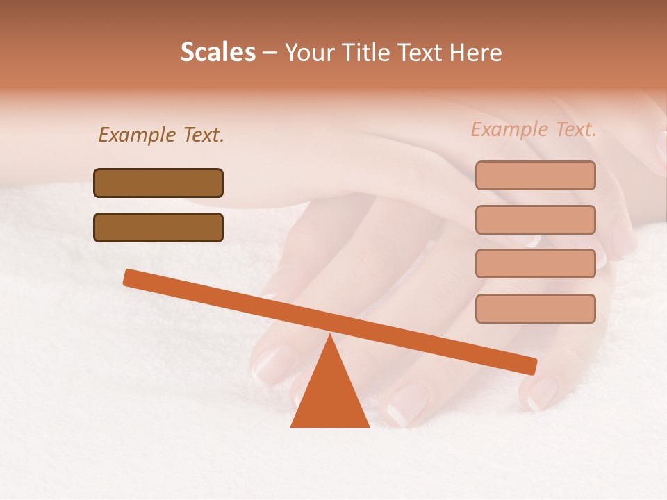 Thumb Glamour Perfection PowerPoint Template