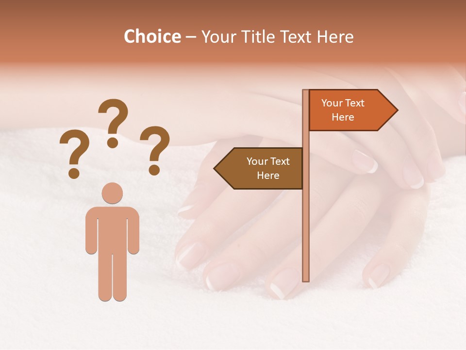 Thumb Glamour Perfection PowerPoint Template