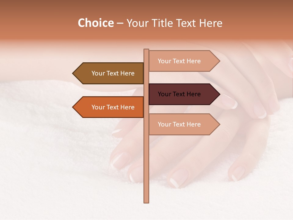 Thumb Glamour Perfection PowerPoint Template