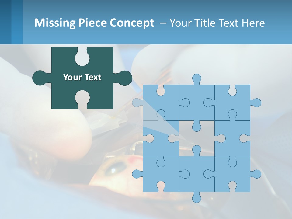 Health Retina Suture PowerPoint Template