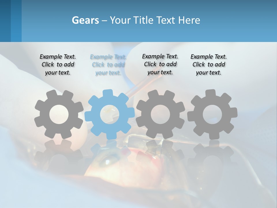 Health Retina Suture PowerPoint Template