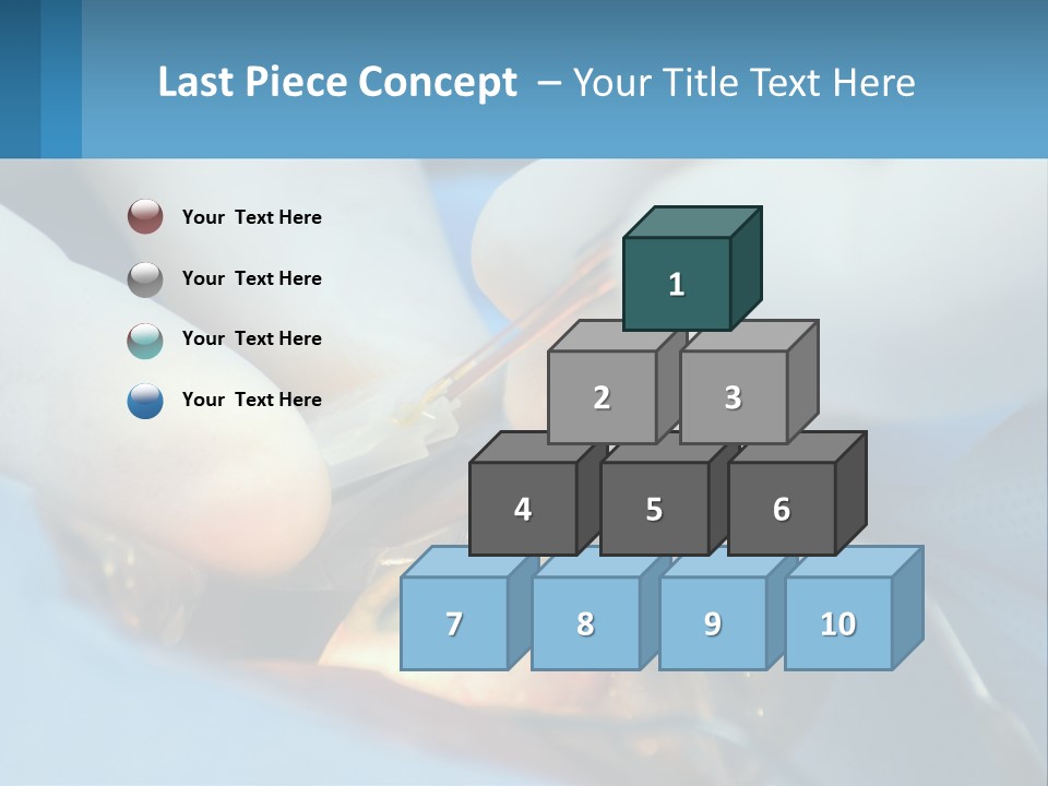 Health Retina Suture PowerPoint Template