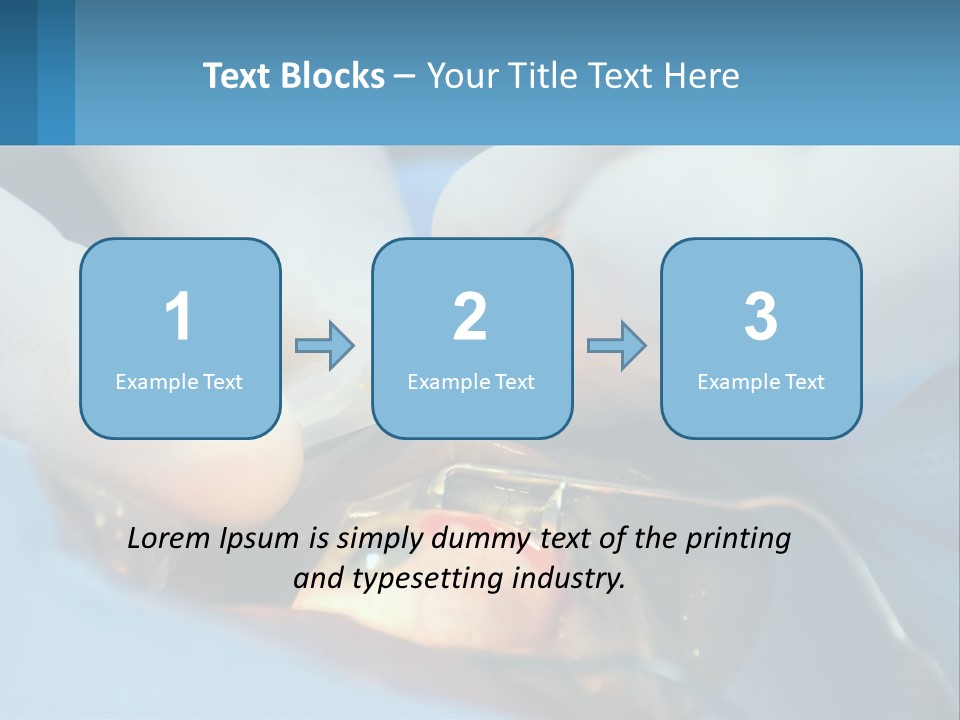 Health Retina Suture PowerPoint Template