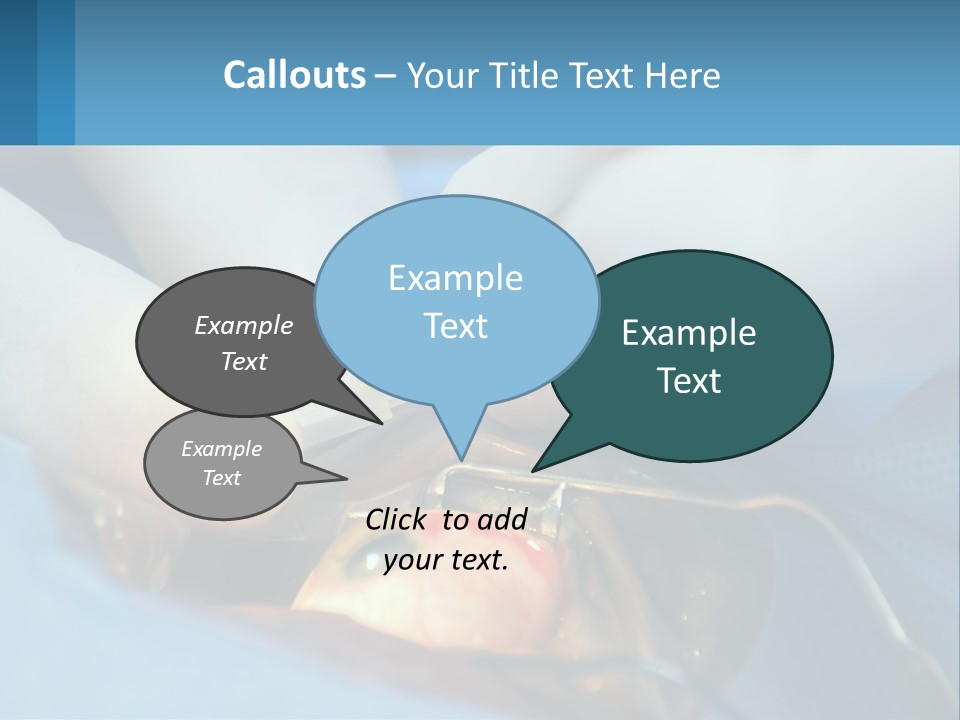 Health Retina Suture PowerPoint Template