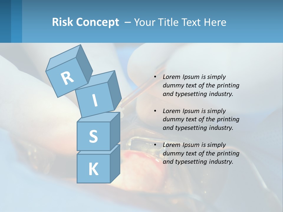 Health Retina Suture PowerPoint Template