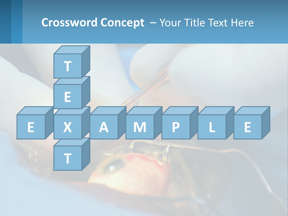 Health Retina Suture PowerPoint Template