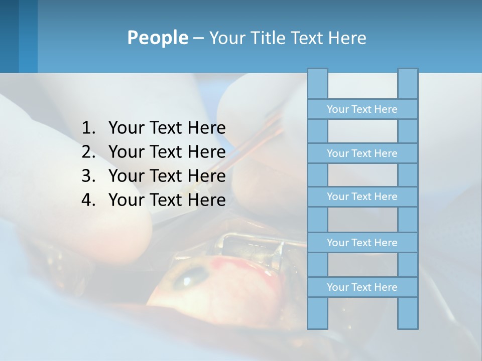Health Retina Suture PowerPoint Template