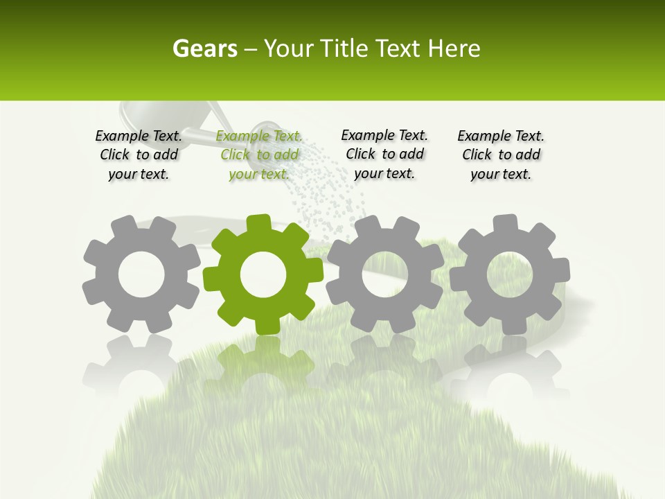 Environment Development Soil PowerPoint Template