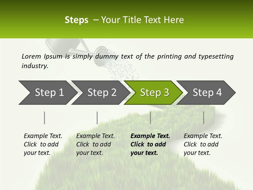 Environment Development Soil PowerPoint Template